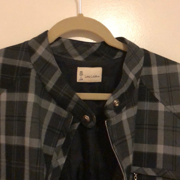 Grayscale check jacket - Picture 3 of 6